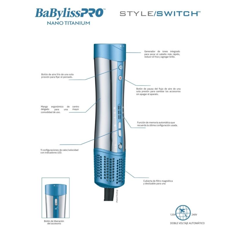 BabylissPro Multy Style Style switch