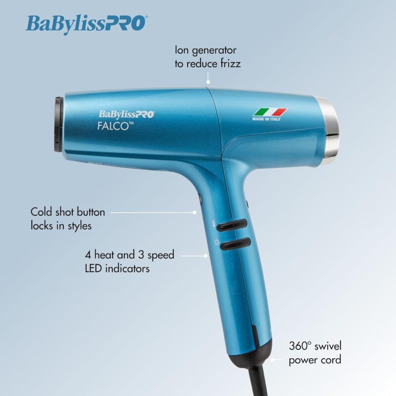 Falco Italian 2000 watts and Ionic Nano Titanium™ Professional - Imagen 4