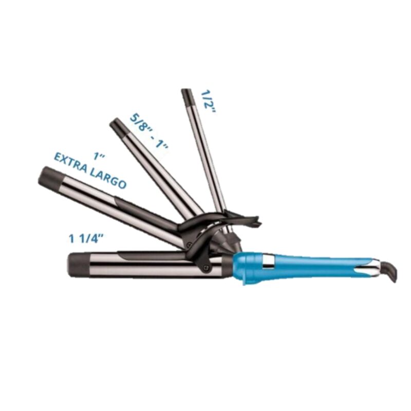PINZA RIZADORA 4 BARRILES INTERCAMBIABLES SOL-GEL